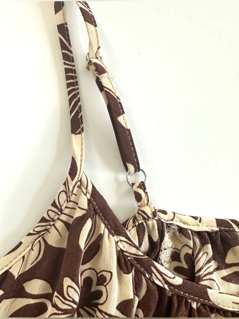 J.Crew Caspia Dress in Chocolate Floral Crepe de Chine | XL | NWT - Picture 11 of 15